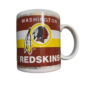 Vintage NFL Washington Redskins Football Team Ceramic Coffee Mug Papel